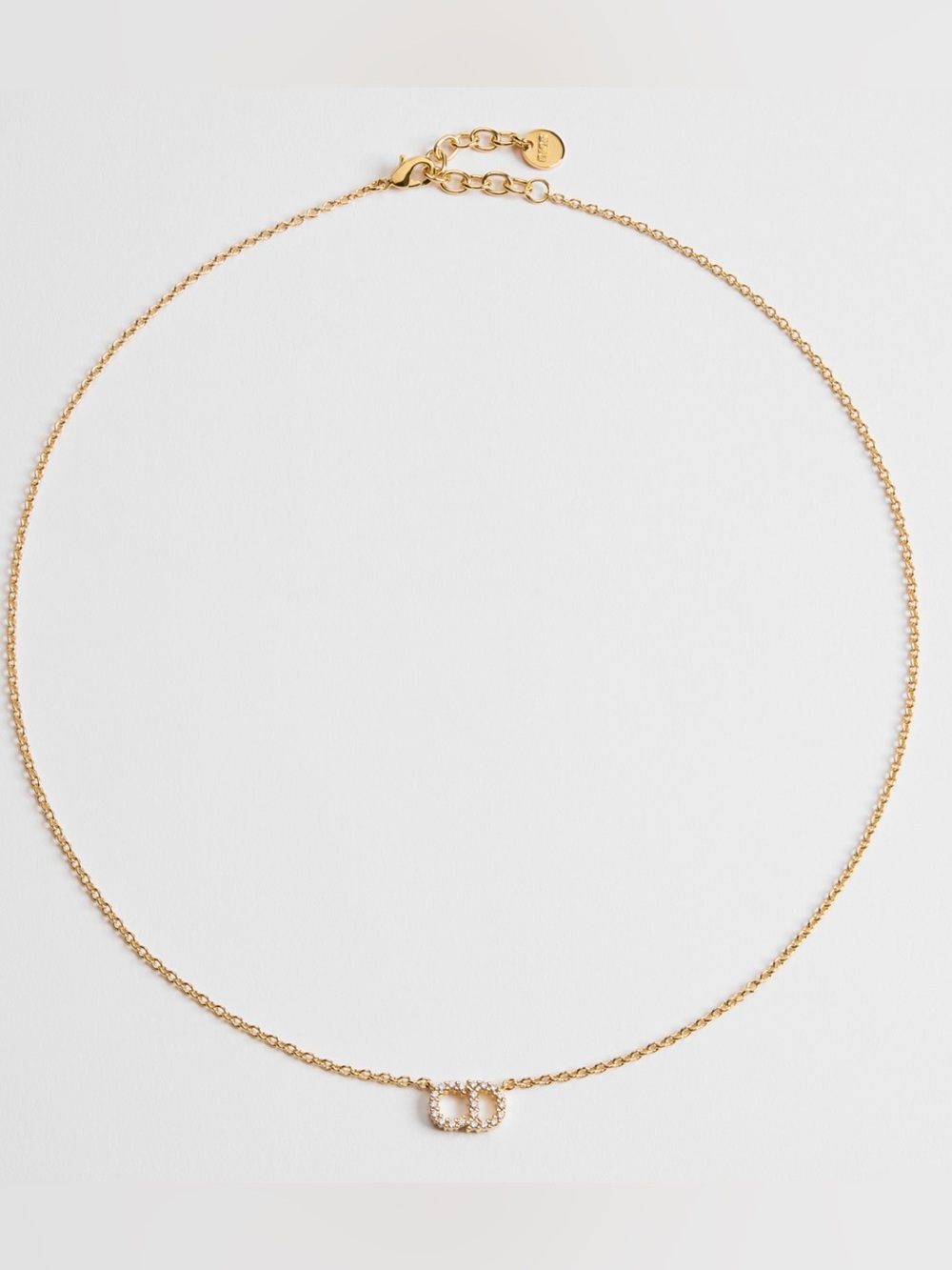 Dior Clair D Lune Necklace
Gold-Finish Metal and Sparkling Crystals